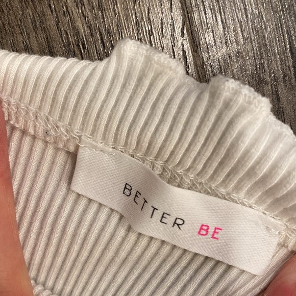 Kids girl Better Be Tank Top White Size 4T - Picture 2 of 2